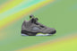 Air Jordan 5 Retro (GS) 'Green Bean' - Silver/Flint Grey