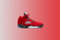 Air Jordan 5 Retro (GS) "Raging Bull" - Varsity Red/Black