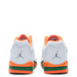 Air Jordan 5 Retro Low (PS) - Football Grey/Brilliant Orange/Pine Green