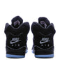 Air Jordan 5 Retro OG 'Black Metallic Reimagined' (GS) - Black/White/Metallic Silver/Fire Red