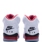 Air Jordan 5 Retro OG Fire Red 'Black Tongue' (GS) - White/Fire Red/Black
