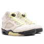 Women's Air Jordan 5 Retro - Sail/Luminous Green/Anthracite