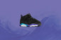 Air Jordan 6 Retro (TD) 'Aqua' - Black/Bright Concord/Aquatone