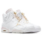 Women's Air Jordan 6 Retro 'Gold Hoops' - White/Metallic Gold