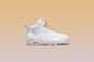 Women's Air Jordan 6 Retro 'Gold Hoops' - White/Metallic Gold