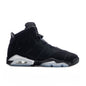 Air Jordan 6 Retro (GS)  - Black/Metallic Silver/Black