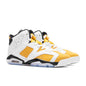 Air Jordan 6 Retro (GS) - White/Yellow Ochre/Black