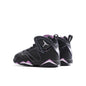 Air Jordan 7 Retro (TD) - Black/Barely Grape/Rush Fuchsia