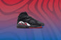 Air Jordan 8 Retro Playoffs (GS) - Black/True Red