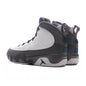 Air Jordan 9 Retro 'Flint Grey' (GS) - White/French Blue/Flint Grey