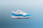 Air Jordan 11 Retro Low 'University Blue' - White/University Blue/Black