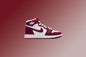 Air Jordan 1 Retro High OG (GS) - White/Team Red