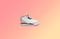 Air Jordan 3 Retro (TD) 'Vintage Floral' - White/Anthracite/Red Stardust