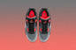 Air Jordan 4 Retro 'Infrared' - Dark Grey/Infrared 23/Black Cement Grey