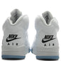 Air Jordan 5 Retro 'White Metallic' - White/Black/Metallic Silver