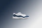 Air Jordan 11 Retro Low (PS) - White/Midnight Navy/Diffused Blue