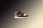 Air Jordan 1 Retro High OG (TD) 'Black and Gold' - Black/Metallic Gold/Sail