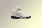 Women's Air Jordan 5 Retro - Sail/Luminous Green/Anthracite