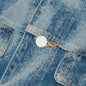 Denim Jacket - Jacquard Indigo