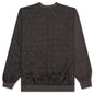 Mix Quilted Sweatshirt - Black