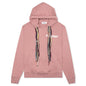 Multicord Hoodie - Pink/White