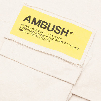 New Waist Pocket T-Shirt - Beige