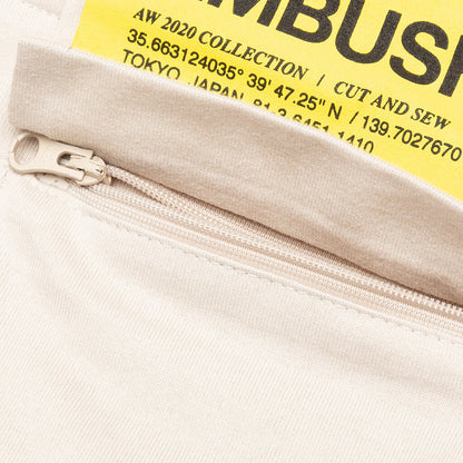 New Waist Pocket T-Shirt - Beige