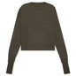 Oversized Logo Knit - Olivine
