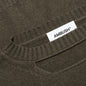 Oversized Logo Knit - Olivine