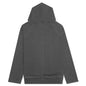 Raw Edge Hoodie - Black/Black
