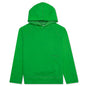 Raw Edge Hoodie - Green/Green