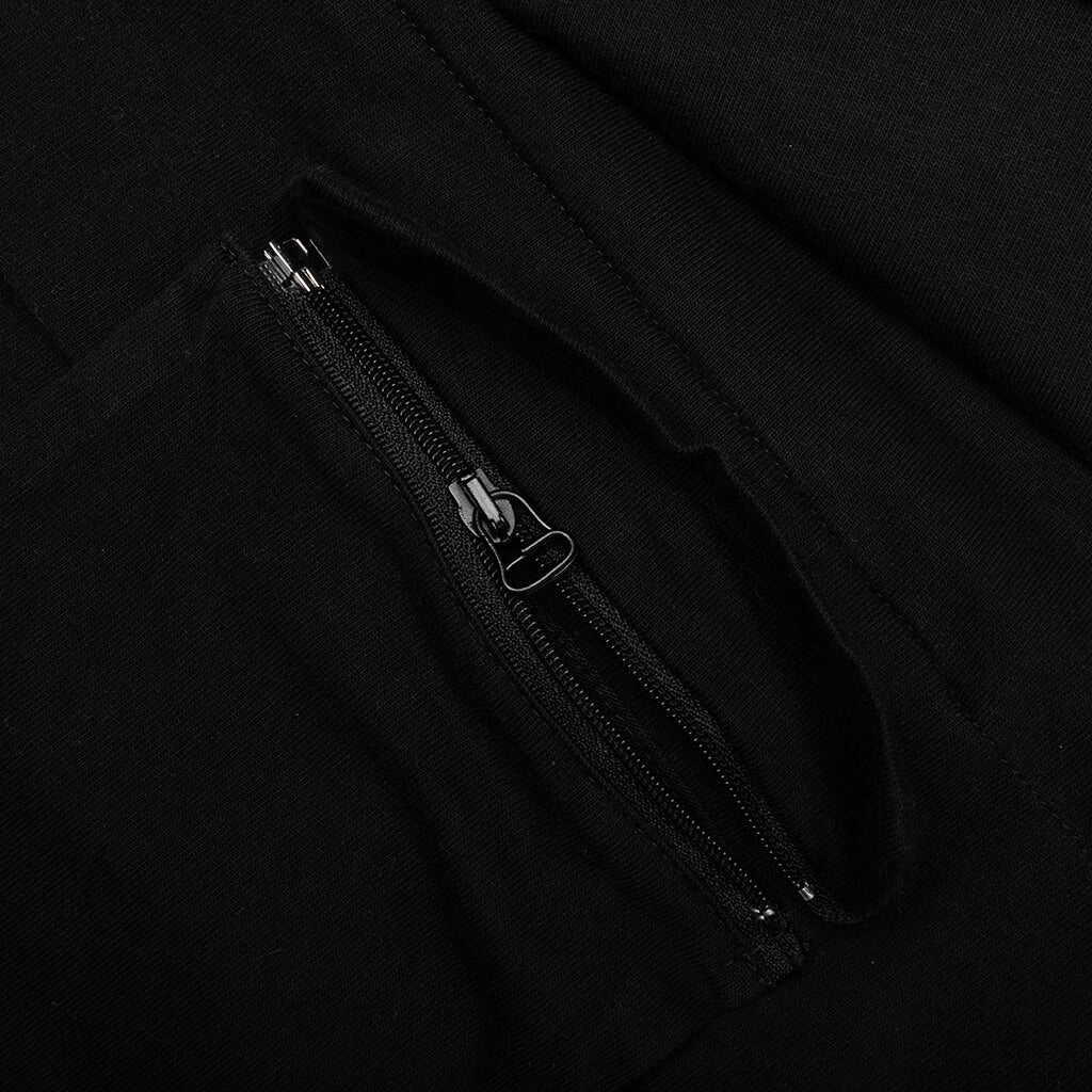 Waist Pocket Jersey T-Shirt - Black/White