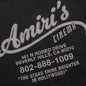 Amiri Cinemas Vintage Tee - Black