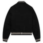 Shrunken Bomber - Black/Alabaster