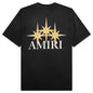 Amiri Starburst Oversized Tee - Black