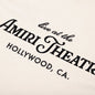 Amiri Theatre Flocked Tee - Alabaster