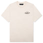 Amiri Theatre Flocked Tee - Alabaster