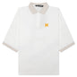 Angel Pencil Polo S/S - Off White/Light Orange
