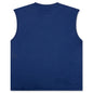 Augi Sleeveless Tee - Navy