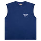 Augi Sleeveless Tee - Navy