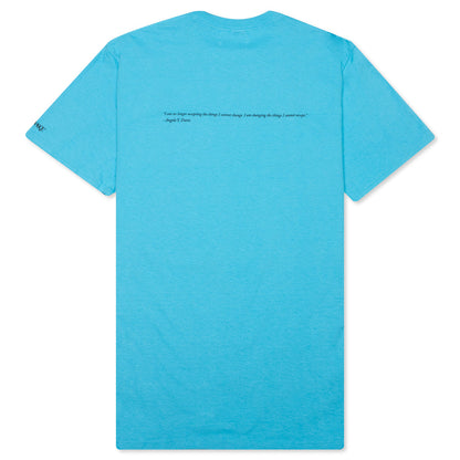 Awake Angela Davis S/S Tee - Aquatic