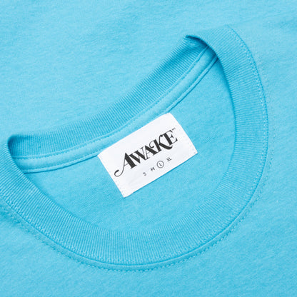 Awake Angela Davis S/S Tee - Aquatic