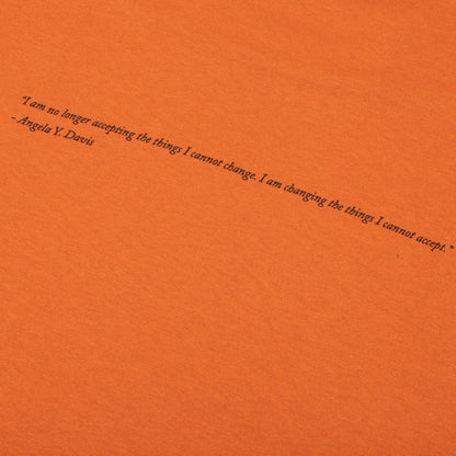 Awake Angela Davis S/S Tee - Coffee