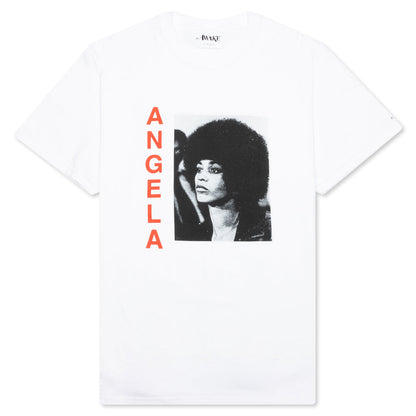 Awake Angela Davis S/S Tee - White