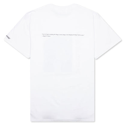 Awake Angela Davis S/S Tee - White