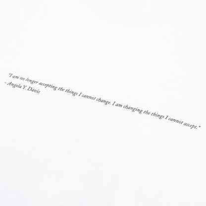 Awake Angela Davis S/S Tee - White