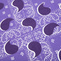 Awake Big Paisley L/S Tee - Sapphire