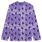 Awake Big Paisley L/S Tee - Sapphire