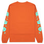 Awake Block Out Logo L/S Tee - Orange