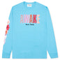 Awake Bloom Logo L/S Tee - Sky